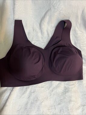 Honeylove Softform wireless Bra - Dark Purple